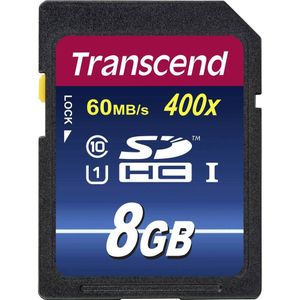 Transcend - SDHC 8GB - Geheugenkaart - Class 10 - UHS-I - 300x