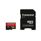 Transcend Ultimate (600x) microSDHC-kaart Industrial 8 GB Class 10, UHS-I Incl. SD-adapter