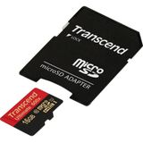 Transcend - microSDHC Ultimate 600x - Geheugenkaart - Zwart - 16 GB, U1, UHS-I