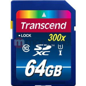 Transcend 64GB SDXC UHS-I 300x