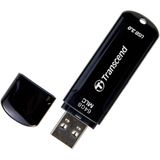 Transcend - Jetflash 750 - USB-stick - Zwart - 64GB - USB 3.0