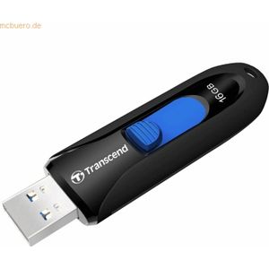 Transcend JetFlash 790 USB Stick 16GB - Zwart Blauw