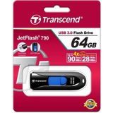 Transcend JetFlash 790 64GB USB 3.0 Black
