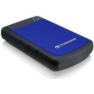 Transcend StoreJet® 25H3B 2 TB Externe harde schijf (2,5 inch) USB 3.2 Gen 1 (USB 3.0) Blauw, Grijs TS2TSJ25H3B