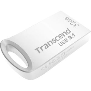 Transcend JetFlash® 710S USB-stick 32 GB Zilver TS32GJF710S USB 3.2 Gen 1 (USB 3.0)