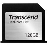 Transcend JetDrive Lite 130 voor MacBook Air 13 (SDXC, 128 GB, U1), Geheugenkaart, Zwart