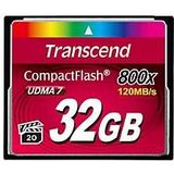 Transcend TS32GCF800 32GB | CompactFlash 800 - MLC NAND Flash chips