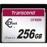 Transcend Geheugenkaart 256 GB CFast 2.0 Class 10 - TS256GCFX650