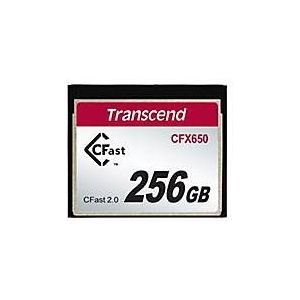 Transcend - CFX650 - Geheugenkaart - 256 GB - CFast 2.0