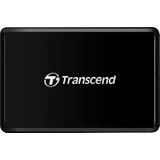 Transcend RDF2 Externe geheugenkaartlezer USB 3.1 Gen 1 Zwart