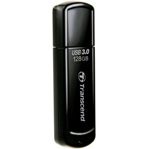 Transcend JetFlash 700 USB Stick 128GB - Zwart - USB 3.2 Gen 1