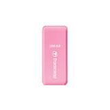 Transcend TS-RDF5R PDF5 Card Reader, USB3.0, SD/microSD , SDHC/SDXC, UHS-I, LED, Roze