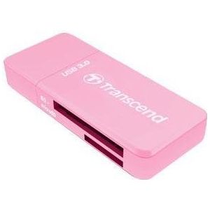 Transcend TS-RDF5R Externe geheugenkaartlezer USB 3.2 Gen 1 Roze