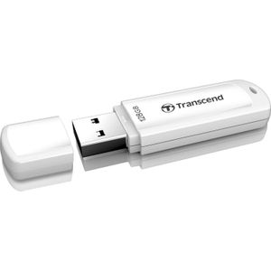 Transcend JetFlash® 730 USB-stick 128 GB Wit TS128GJF730 USB 3.2 Gen 1 (USB 3.0)