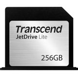 Transcend JetDrive Lite 350 (256 GB, SDXC, U1), Geheugenkaart, Zwart