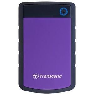 Transcend TS4TSJ25H3P 4TB | StoreJet 25H3P rugged 2,5'' externe harde schijf - USB 3.1 Gen 1 Interface - Paars