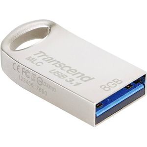 Transcend JetFlash® 720S MLC USB-stick 8 GB Zilver TS8GJF720S USB 3.2 Gen 2 (USB 3.1)