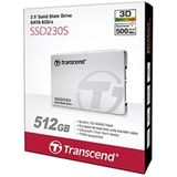 Transcend TS512GSSD230S 512GB | SSD230S 2,5'' SSD SATA III 6Gb/s interface