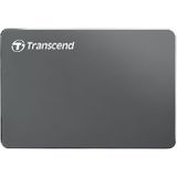 Transcend StoreJet 25C3 - 1TB - Aluminium