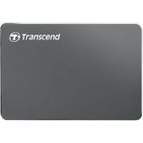 Transcend StoreJet 25C3 - Externe Harde Schijf - 2TB - Aluminium