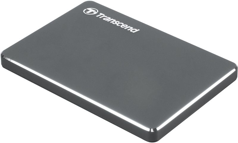 Transcend StoreJet 25C3 - Externe Harde Schijf - 2TB - Aluminium