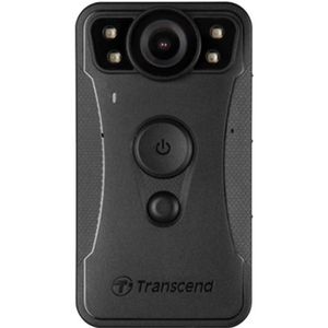 Transcend DrivePro Body 30 (30p, Volledige HD, Bluetooth, WiFi), Action Cam, Zwart