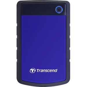 Transcend StoreJet 25H3 - 4 TB - USB 3.2 - Blauw