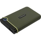 Transcend StoreJet 25M3G Externe Harde Schijf - 2TB - Legergroen