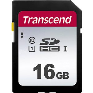 Transcend - SDXC/SDHC 300S - Geheugenkaart - 16GB - UHS-I U1