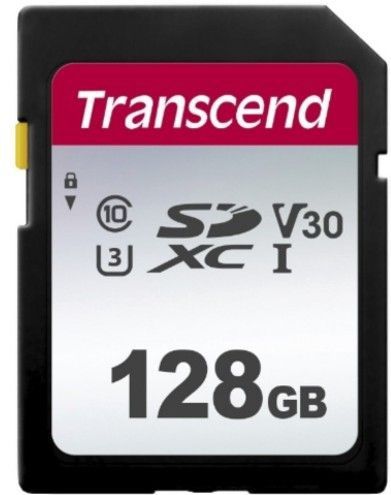 Transcend - SDXC 300S - Geheugenkaart - 128GB - UHS-I U3