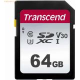 Transcend - SDXC 300S - Geheugenkaart - 64GB - Class 10 - UHS-I - U3