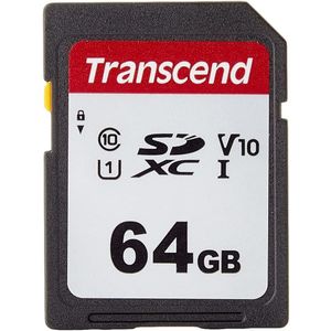 Transcend Premium 300S SDXC-kaart 64 GB Class 10, UHS-I