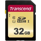 Transcend - SDHC 500S - Geheugenkaart - 32GB - Class 10 UHS-I U1 V30