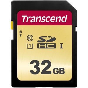 Transcend - SDHC 500S - Geheugenkaart - 32GB - Class 10 UHS-I U1 V30