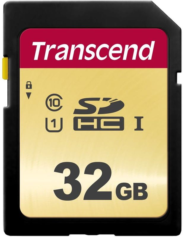 Transcend - SDHC 500S - Geheugenkaart - 32GB - Class 10 UHS-I U1 V30