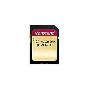 Transcend - 500S SDXC - 128GB - UHS-I Class 10