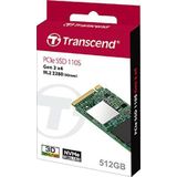 Transcend - 110S - M.2 PCI Express SSD - 128GB - NVMe 1.3