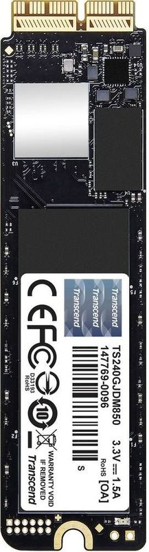 Transcend TS240GJDM850 240GB | JetDrive 850 NVMe PCIe Gen3 x4 SSD