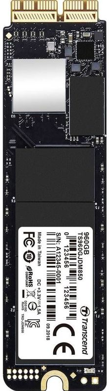 Transcend TS960GJDM850 960GB | JetDrive 850 NVMe PCIe Gen3 x4 SSD