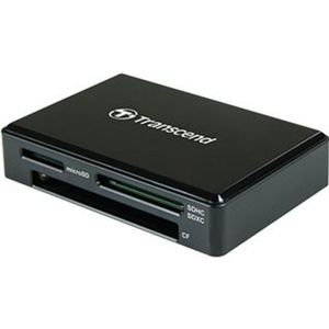 Transcend Externe geheugenkaartlezer USB-C USB 3.1 (Gen 1) Zwart