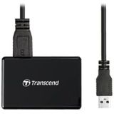 Transcend - RDF8 - Multi Memory Card Reader - USB 3.1 Gen 1 - Zwart