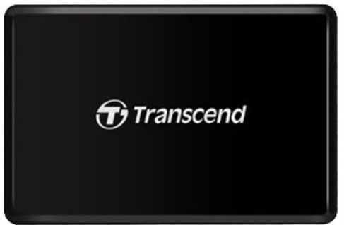 Transcend - RDF8 - Multi Memory Card Reader - USB 3.1 Gen 1 - Zwart