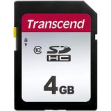 Transcend TS4GSDC300S 4GB | SDHC, C10, geheugenkaart - 20/10 MB/s