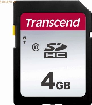 Transcend TS4GSDC300S 4GB | SDHC, C10, geheugenkaart - 20/10 MB/s