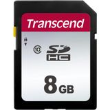 Transcend TS8GSDC300S 8GB | SDHC, C10, geheugenkaart - 20/10 MB/s