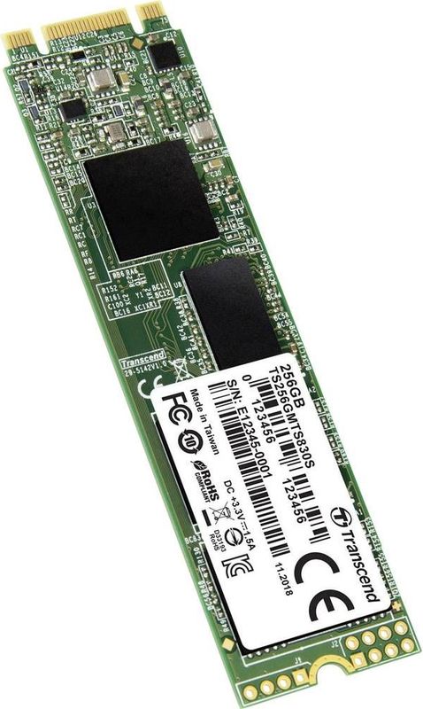 Transcend TS256GMTS830S 256GB | M.2 SSD 830S SATA III 6Gb/s 3D NAND flash