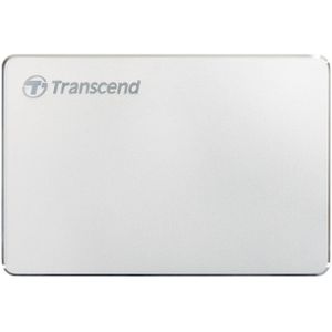 Transcend - StoreJet 25C3S - Externe Harde Schijf - Zilver - 2 TB