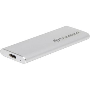 Transcend - ESD240C - Externe SSD - Zilver - 240 GB - USB-C