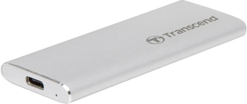 Transcend - ESD240C - Externe SSD - Zilver - 240 GB - USB-C