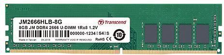 Transcend - JetRam - RAM Geheugen - 16GB - DDR4 - 2666 MHz - DIMM 288 pin